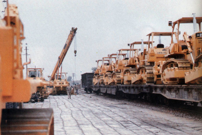 产品从合乐hl888铁路专用线发车